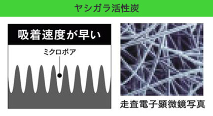 ヤシガラ活性炭
