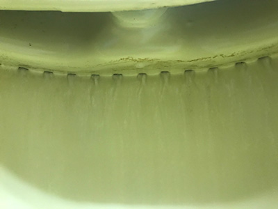 ダクトドールマンショックで清掃後